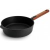 Woll Nepřilnavá soté pánev Eco Logic QXR s dřevěnou odnímatelnou rukojetí, Ø 24 cm 1724WLCI-Q