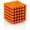 NeoCube oranžový – magnetická stavebnica, 216 guličiek