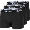 Pánske boxerky Zulu Bambus 210 4in 3-pack Veľkosť: M / Farba: čierna