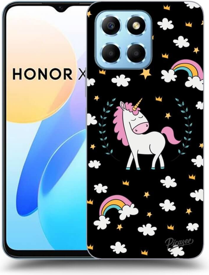 Picasee ULTIMATE CASE Honor X8 5G - Unicorn star heaven