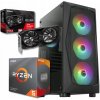 Herný počítač Ryzen 5 4,2 GHz | RX 6600 8 GB | 16 GB 2 TB SSD Win11