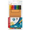 Liner STABILO point 88, sada 10 farieb