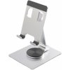 AppleKing yY-022 otočný polohovateľný stojan pre iPhone / iPad - strieborný - možnosť vrátiť tovar ZADARMO do 30tich dní