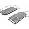 Filter vnútorného priestoru BOSCH 1 987 432 362 1 987 432 362