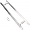 Nerezové 45° obojstranné madlo, L = 800 mm, AISI 304