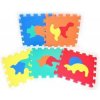 Mäkké puzzle bloky DINO 30 cm, WIKY, 118641