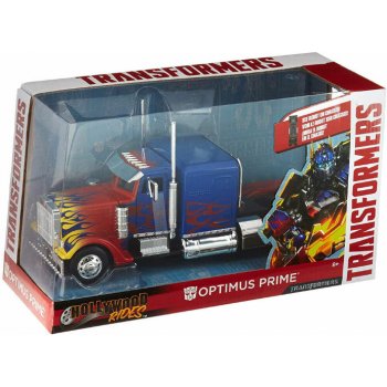 Dickie Toys Jada Toys Transformers T1 Optimus Prime autíčko mierka modré/červené 1:24