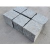 2 Žula šedá 2x rezaná kocka 16/16/16 cm