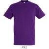 SOL's Collection Tričko Regent, krátký rukáv COT251380a6001-dark purple S Purpurová tmavá