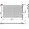 Kondenzátor klimatizácie DENSO DCN32065