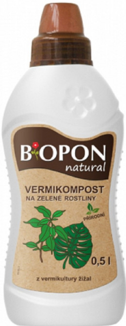 BoPon vermikompost na zelené rastliny 500 ml