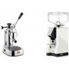 La Pavoni Europiccola Lusso + Eureka Mignon Silenzio, CR white