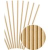 PartyDeco Papierové slamky KRAFT 10 ks