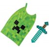 Minecraft kostým diamatový meč a plášť