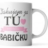 Sablio Hrnek Děkuji za tu nejlepší babičku - 200 ml - espresso
