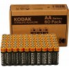 Kodak XTRALIFE Alkaline AA LR6 batteries, 60 pcs.