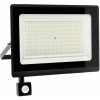 BERGE LED reflektor IP65 - 150W - 13500lm s pohybovým a súmrakovým senzorom - studená biela
