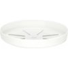 Miska pod kvetináč Loft 170x25 mm biela