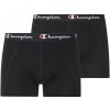 Champion Pánske boxerky, 2 kusy čierna, S, (100388564)