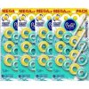 4 x Brait Prívesok Dvojfázové WC Toalety Hygiene & Fresh Citrónová 3x40g