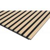 Akustický panel 2400 x 572 x 19 mm dub