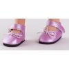 Paola Reina Topánky pre bábiky 32 cm Nízke perleťovo ružové sandálky