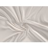 Kvalitex Saténové prestieradlo LUXURY COLLECTION biele rozmer 80x200 cm.