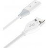 AppleMix Nabíjací kábel pre Apple Pencil 1 - USB-A samec na Ligtning samica - 1 m - biely