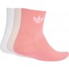 adidas Originals Originals Mid Ankle 3pack viacfarebné