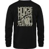 Tričko Horsefeathers Xerox LS black XXL 24/25 - Odosielame do 24 hodín
