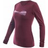 SENSOR MERINO AIR PT HILLS dámske tričko dl.rukáv port red Veľkosť: S