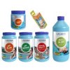 IV.Set na chlórové ošetrenie vody (Triplex tablety, pH-, pH +, Algicid, Vločkovacie tablety, tester)
