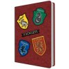 EPEE Harry Potter Zápisník Znaky kolejí A5