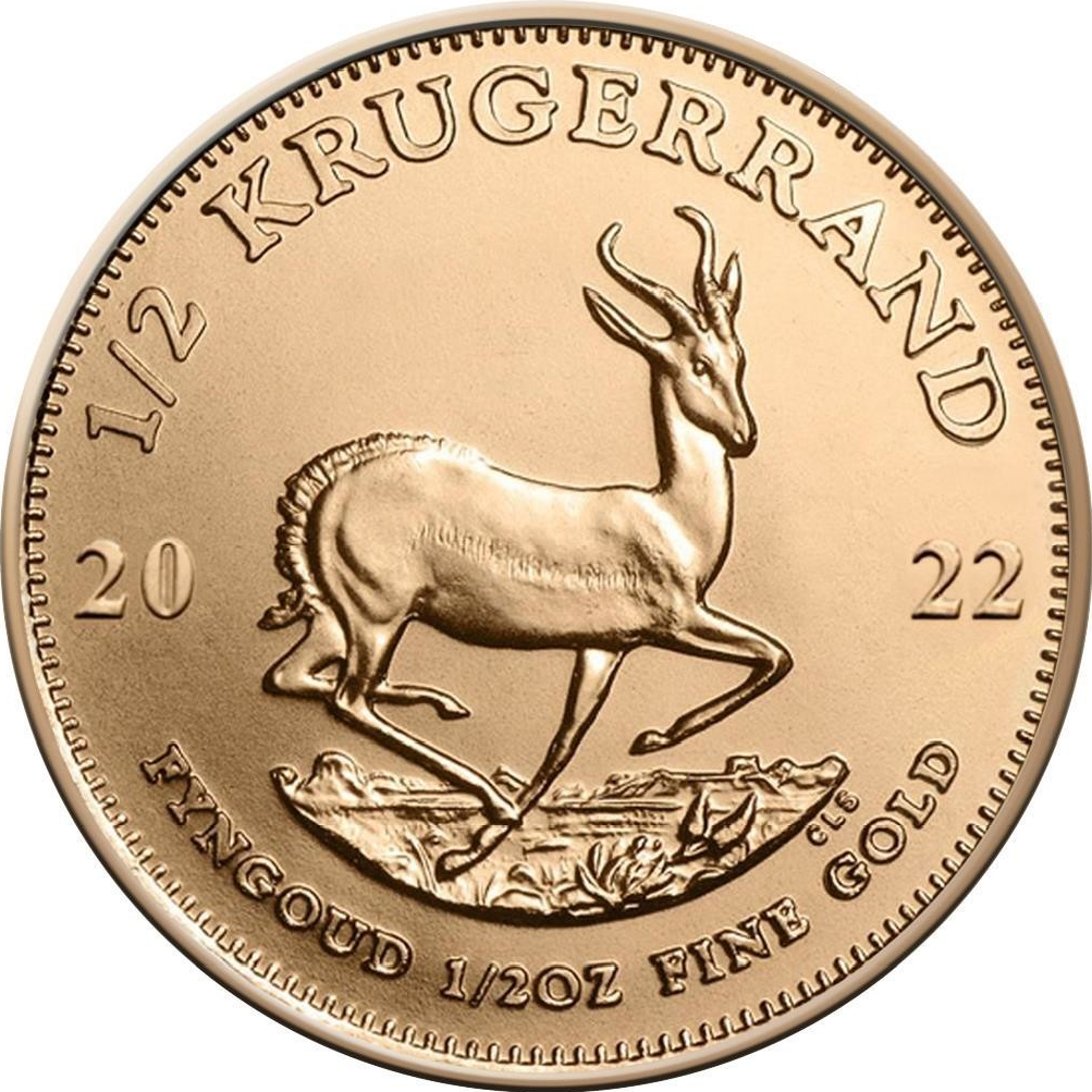 South African Mint Zlatá minca Krugerrand 1/2 oz