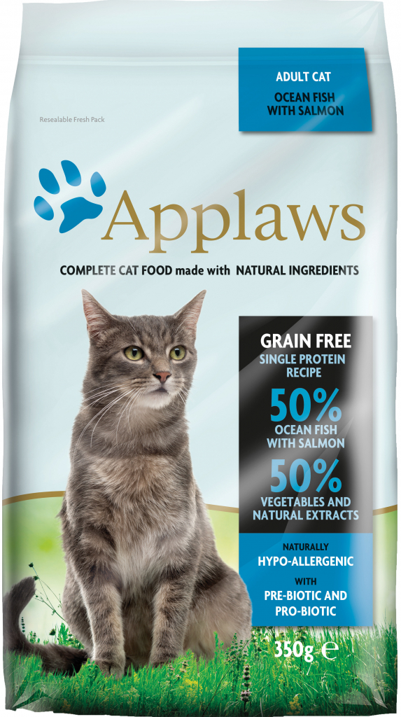 Applaws Cat Dry Adult Ocean Fish & Salmon 350 g