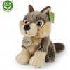 Plyšový vlk sediaci 18 cm ECO-FRIENDLY