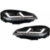 KITT Osram Full LED Headlights LEDriving suitable for VW Golf 7 VII (2012-2017) Black Upgrade for Xenon & Halogen DRL Cars