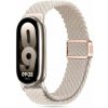 Tech-Protect Nylonmag Xiaomi Smart Band 8 / 9 / NFC remienok na hodinky, biely