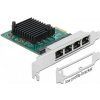 Delock PCI Express x1 karta na 4 x Gigabit LAN 89025 DeLock