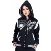 mikina s kapucňou CUPCAKE CULT UNDER THE MOON VARSITY Čierna