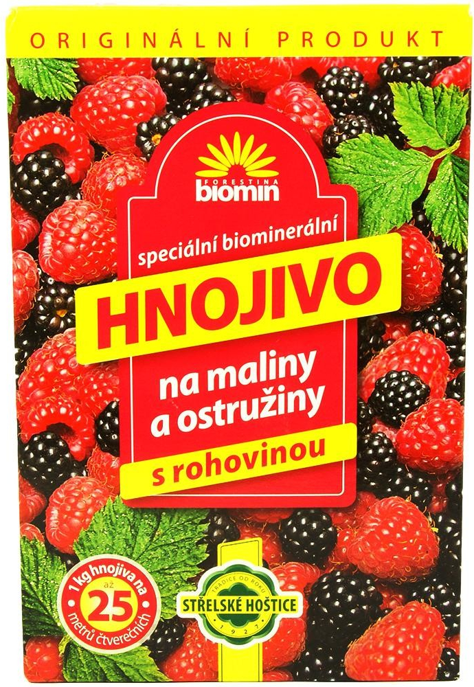 Forestina Biomin na maliny a černice s rohovinou 1 kg