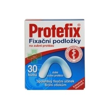 Protefix Fixačná podložka na hornú zubnú protézu 30 ks