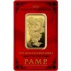 PAMP 31,1g investičná zlatá tehlička Rok Draka | Azure | Lunar Legends