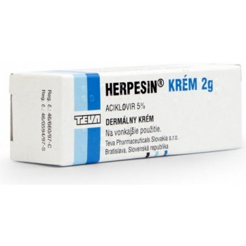 Herpesin krém crm.der.1 x 2 g