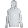 F.O.L. Lightweight Hooded Sweat sivá Heather