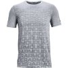 Pánske tričko Under Armour Seamless Wordmark SS Grey M