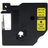 KOMPATIBILNÁ PÁSKA DYMO 40918 S0720730 ŽLTÁ/ČIERNA TLAČ, 9mm