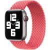AppleKing nylonový remienok s vrkočovým vzorom pre Apple Watch 42mm / 41mm / 40mm / 38mm - L - ružový - možnosť vrátiť tovar ZADARMO do 30tich dní