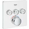 Grohe Grohtherm SmartControl vaňová/sprchová batéria podomietková s termostatom biela 29157LS0