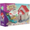 Teddies Stavebnice Dům s pískem s doplňky